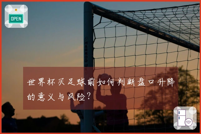 世界杯买足球前如何判断盘口升降的意义与风险？